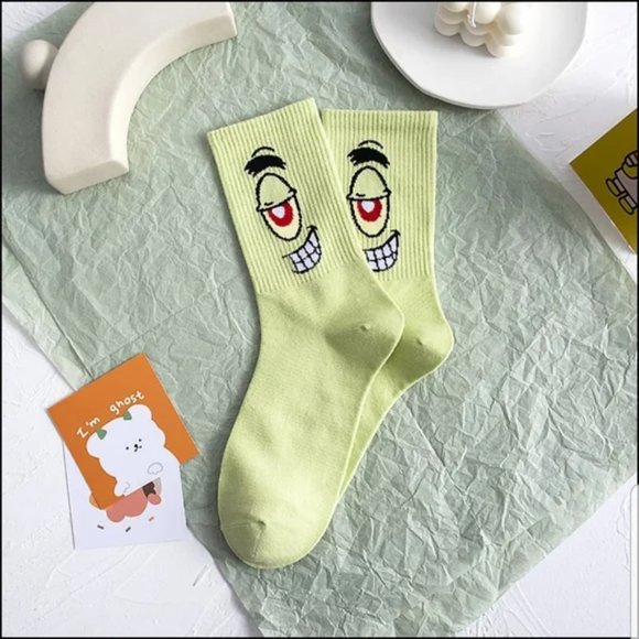 NEW SPONGEBOB SOCKS FIVE PACK - Picture 9 of 12
